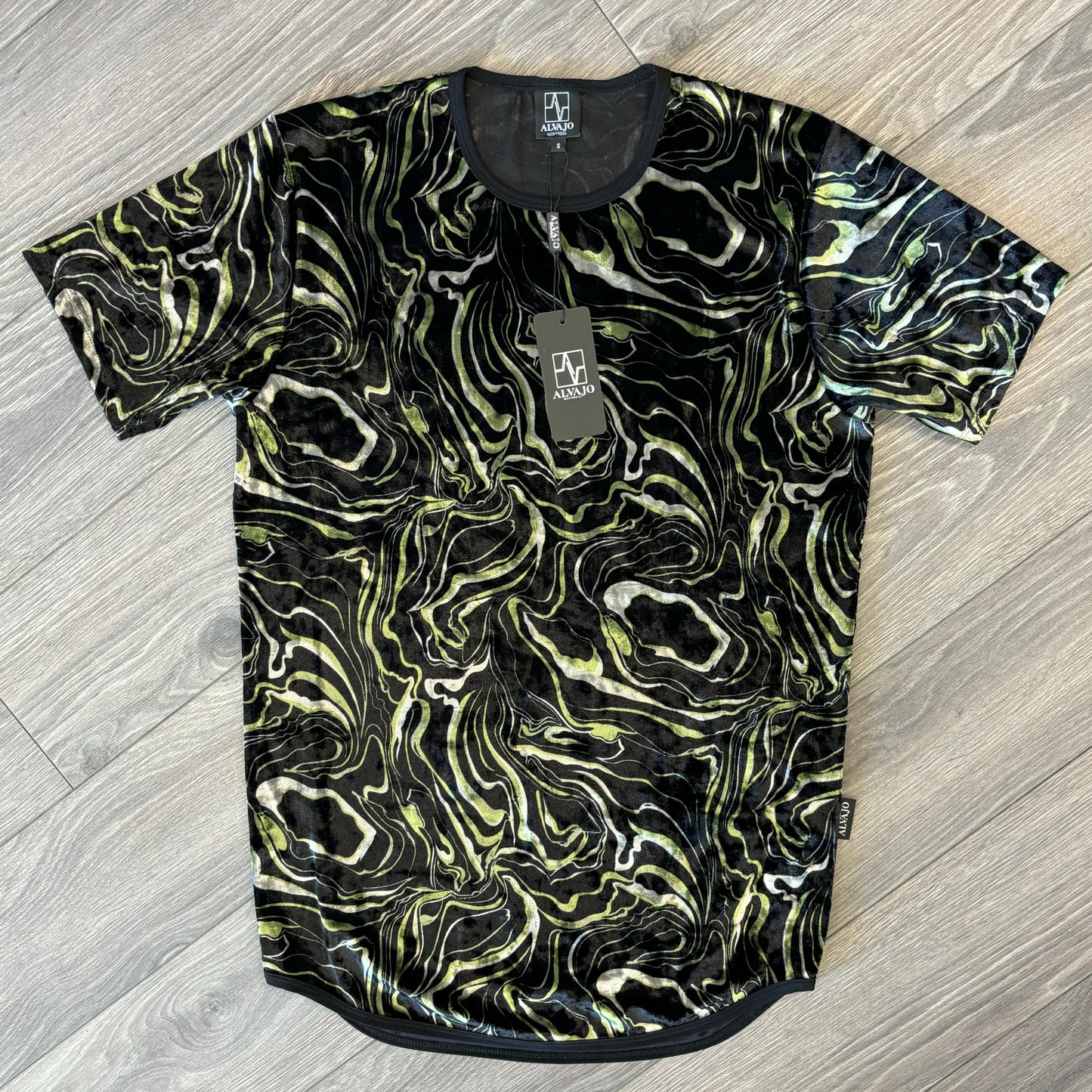 Velvet Green Smoke Tee