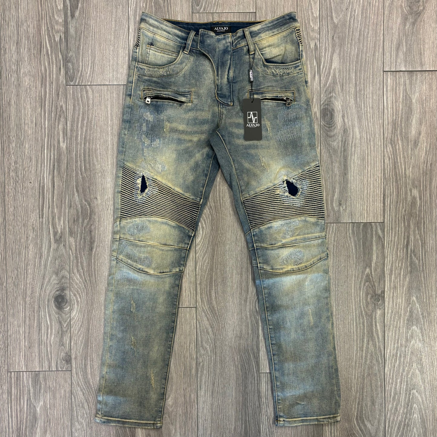 Sand Wash Biker Denim
