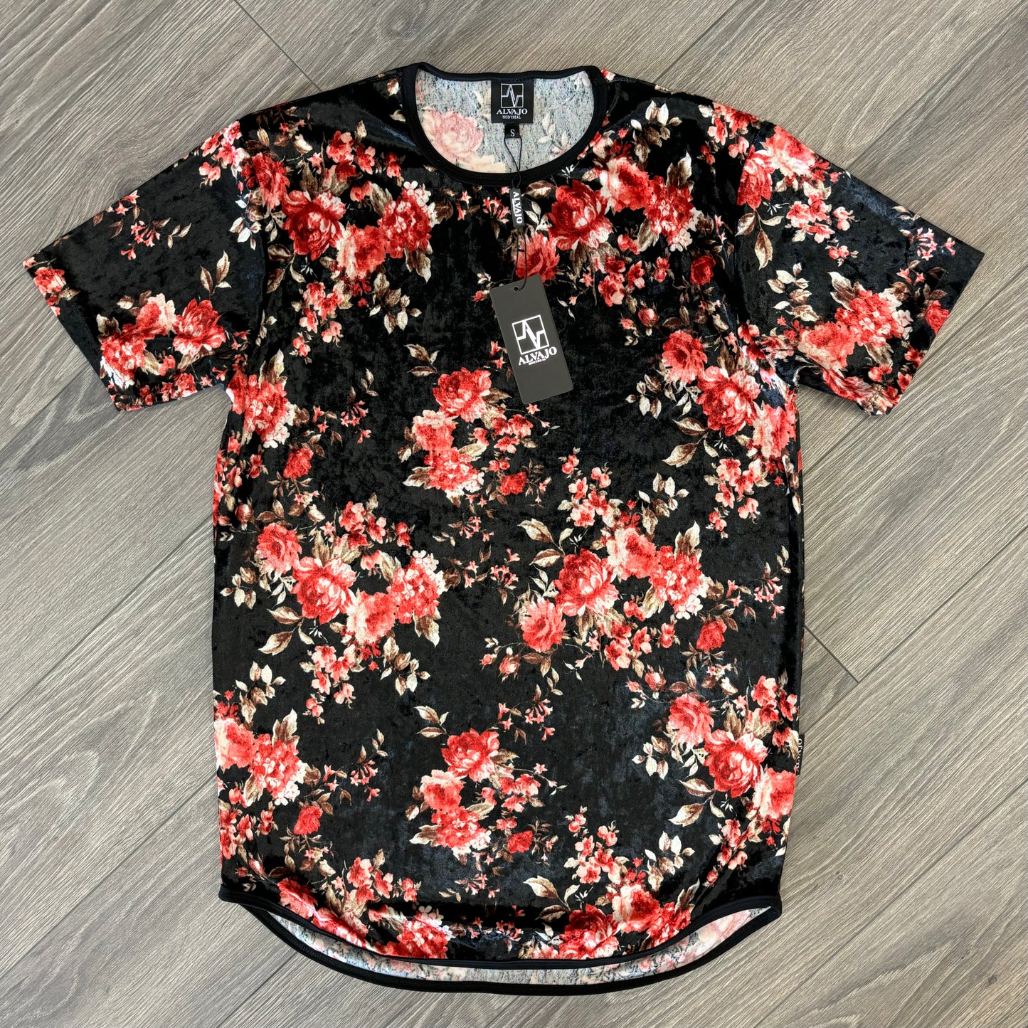 Pink Velvet Roses Tee