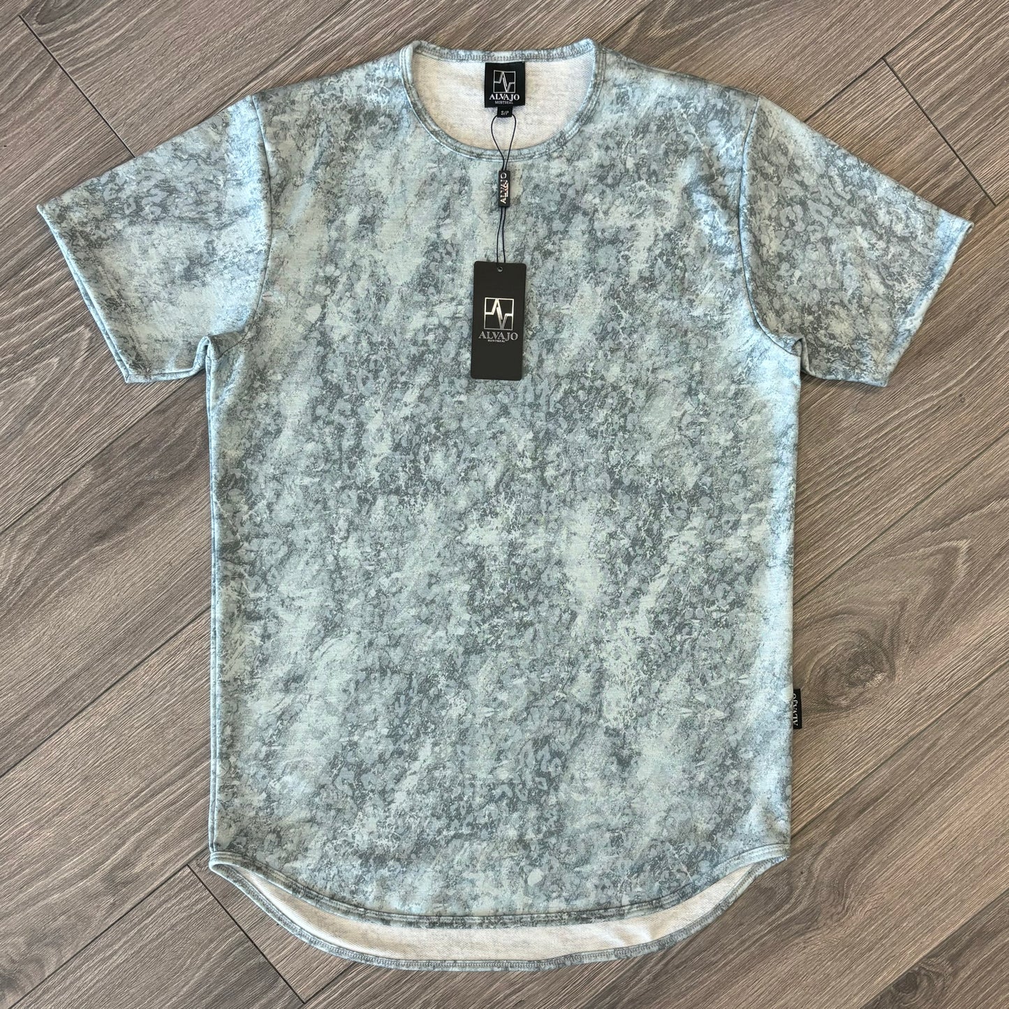 Grey Marble Tee