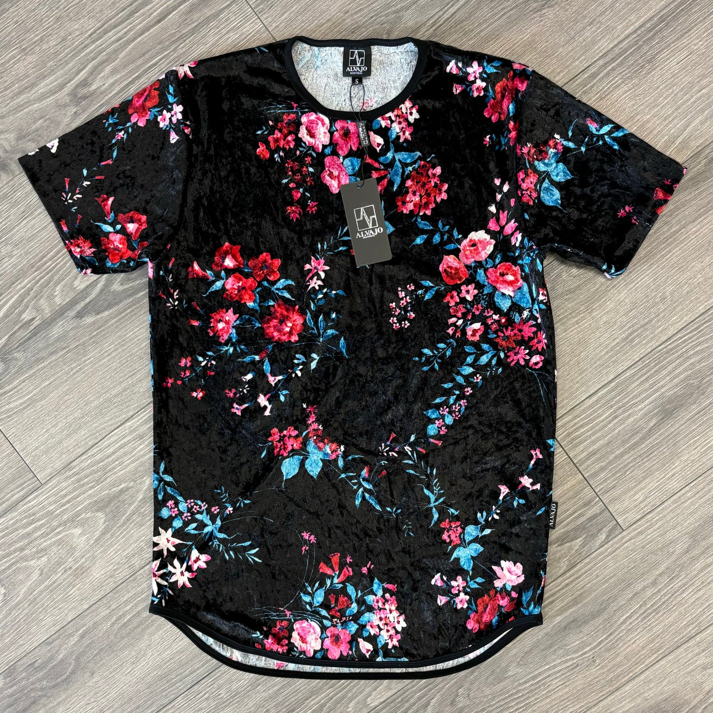 Black Velvet Bloom Tee