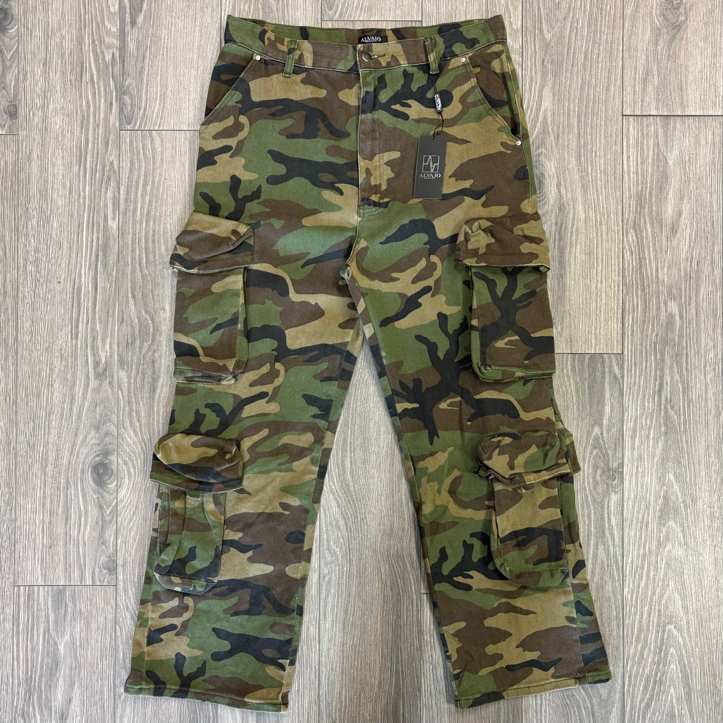 Camo Baggy Cargos