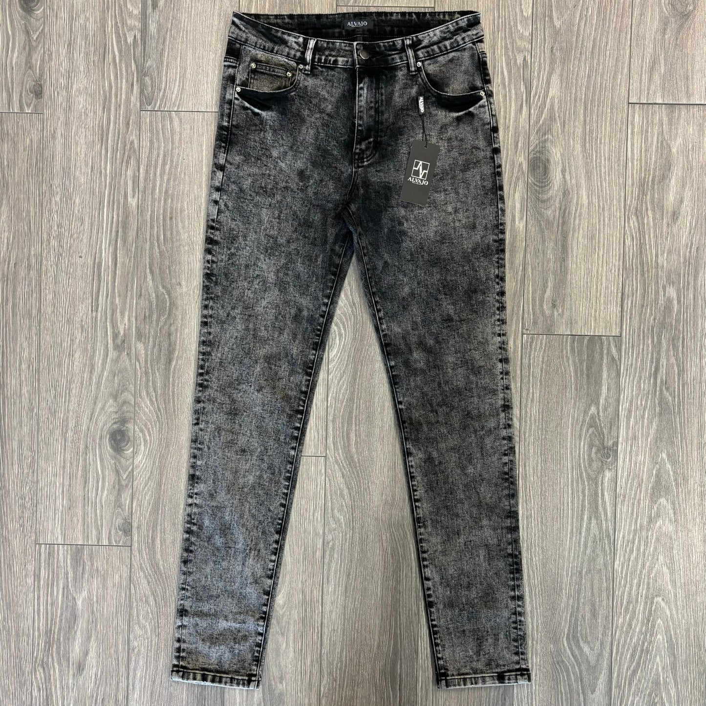 Vintage Grey Wash Denim
