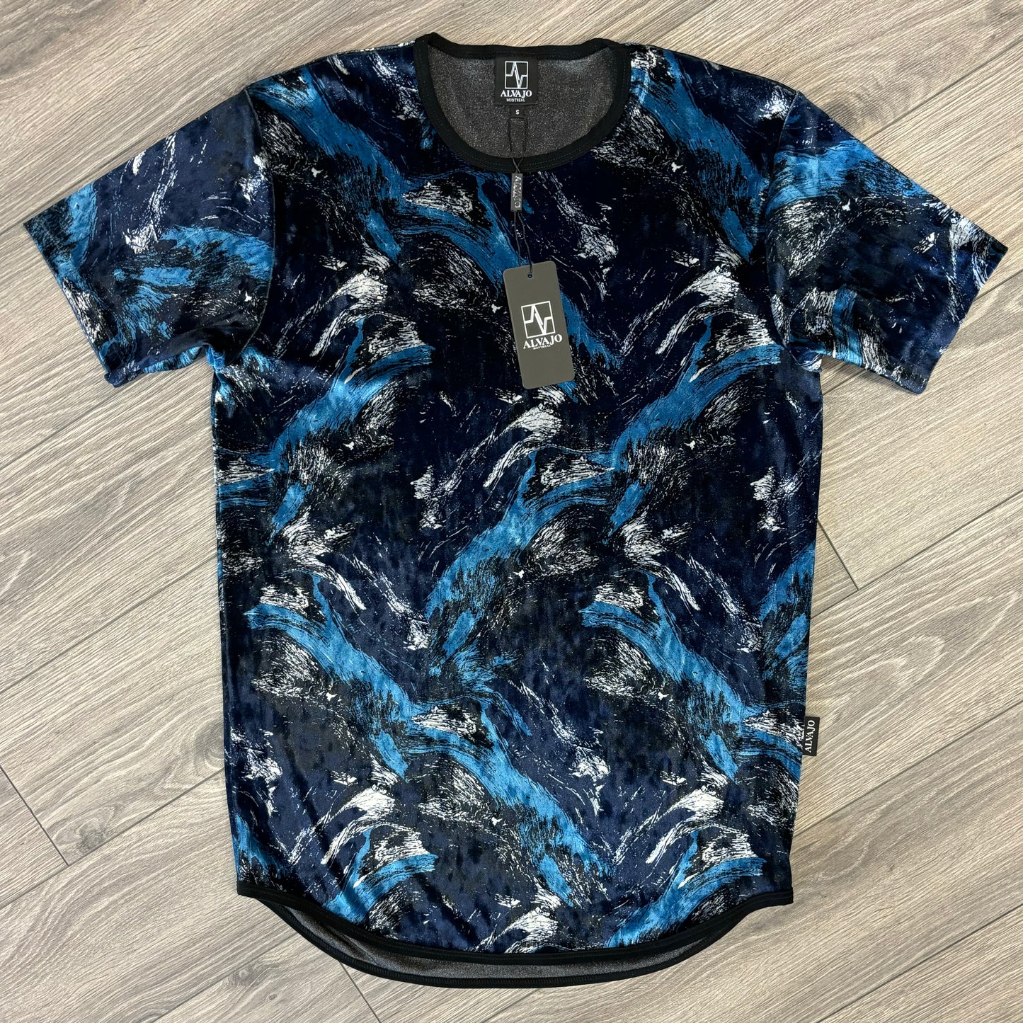 Blue Velvet Portrait Tee