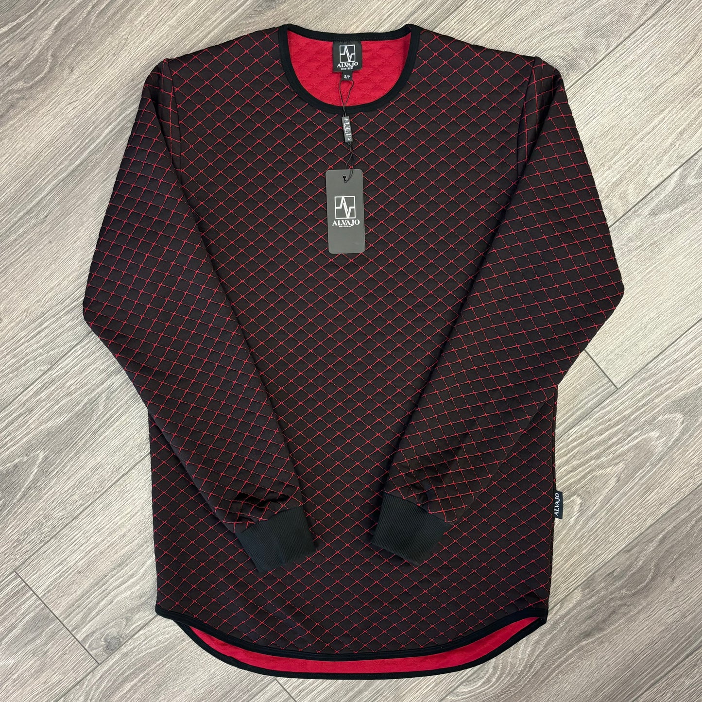 Red Diamond Quilt Crew