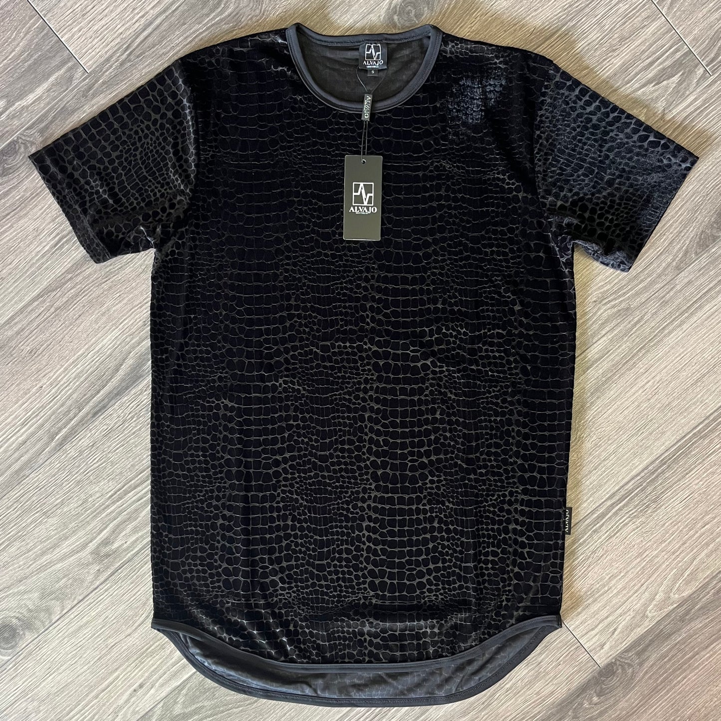 Black Velvet Gator Tee