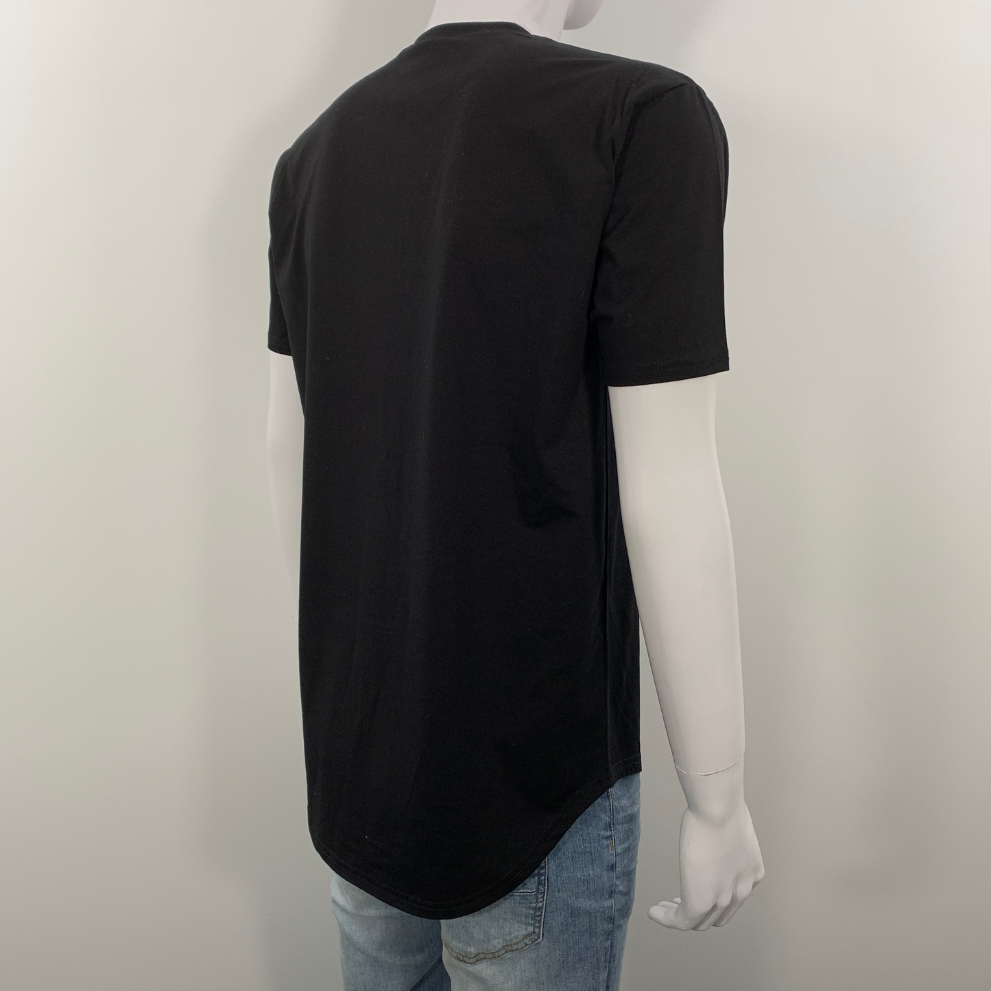 Black Essential Crew Tee