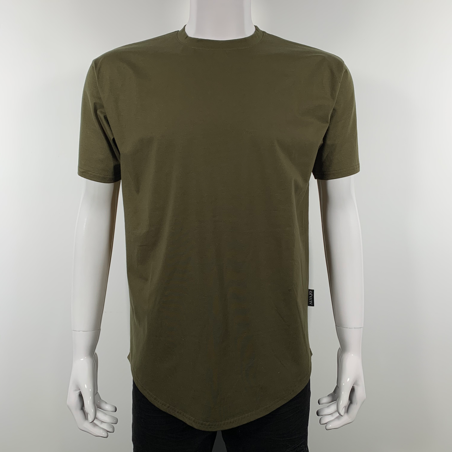 Khaki Essential Crew Tee