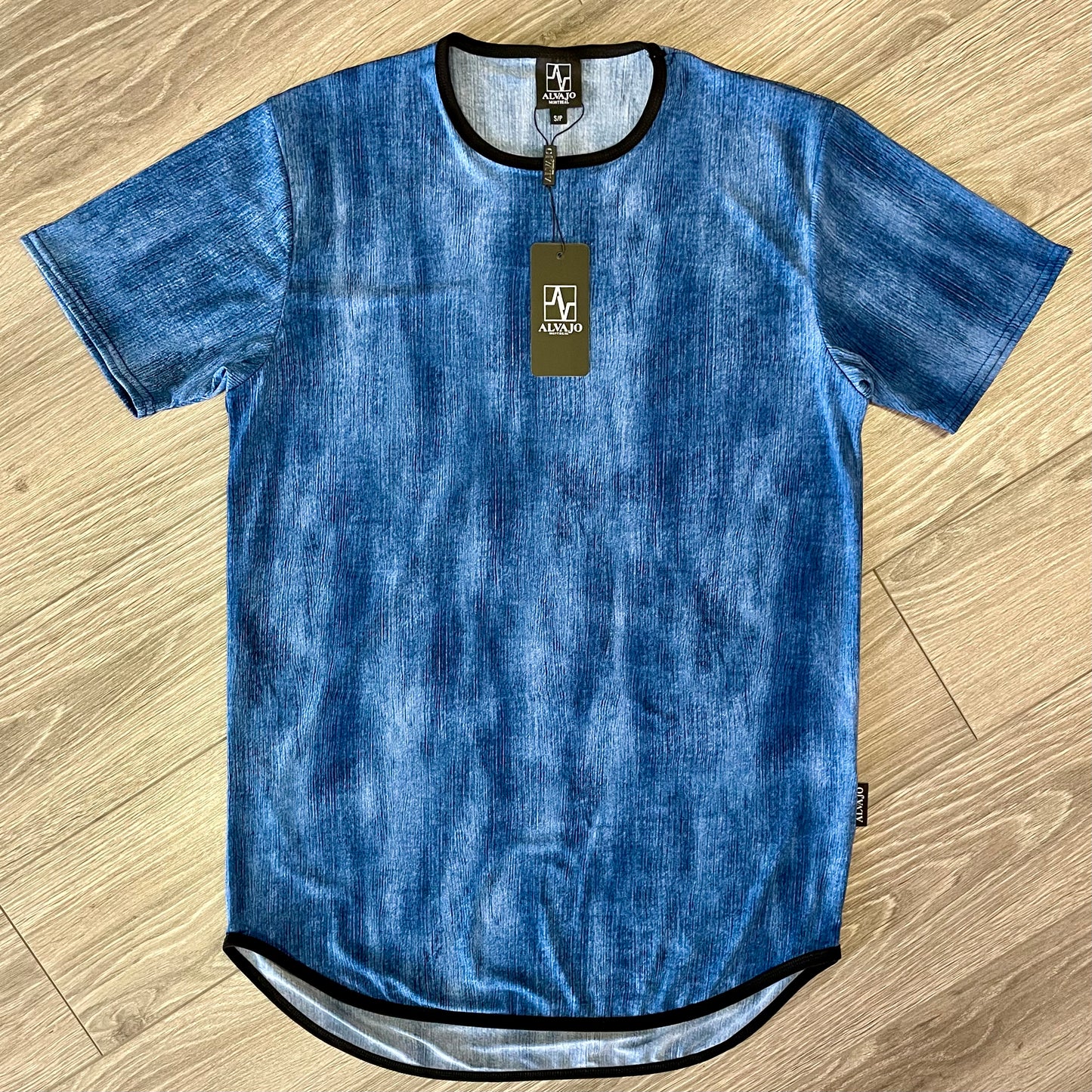 Blue Tie-Dye Tee