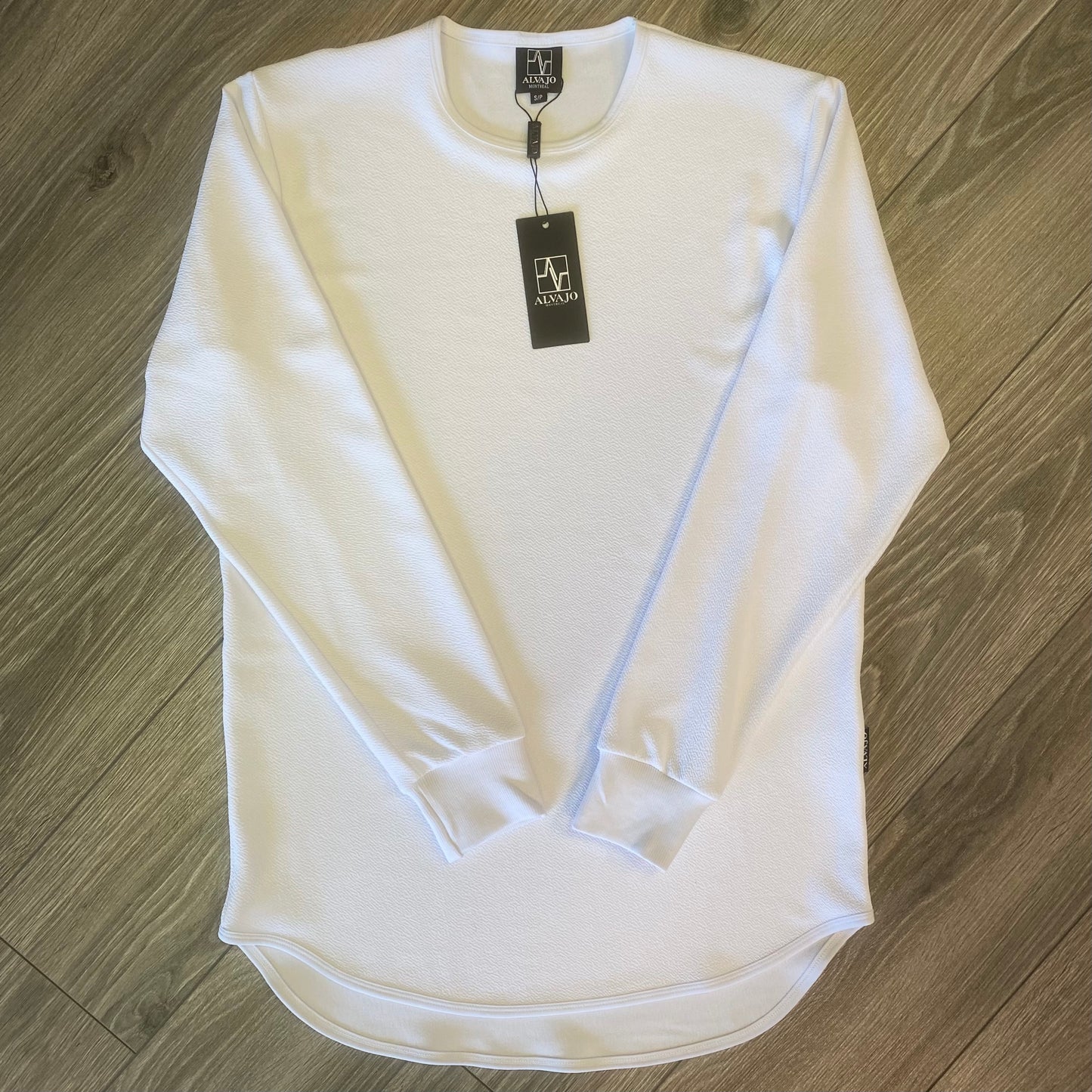 White Crepe Crew