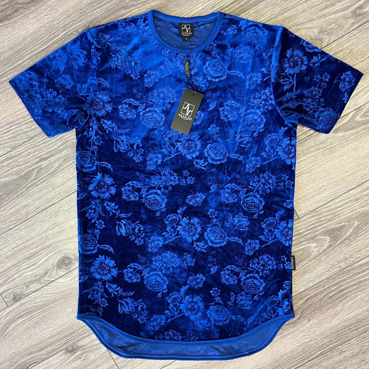 Blue Velvet Roses Tee