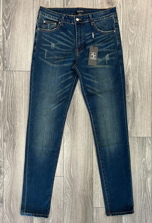 Dark Blue Wash Denim