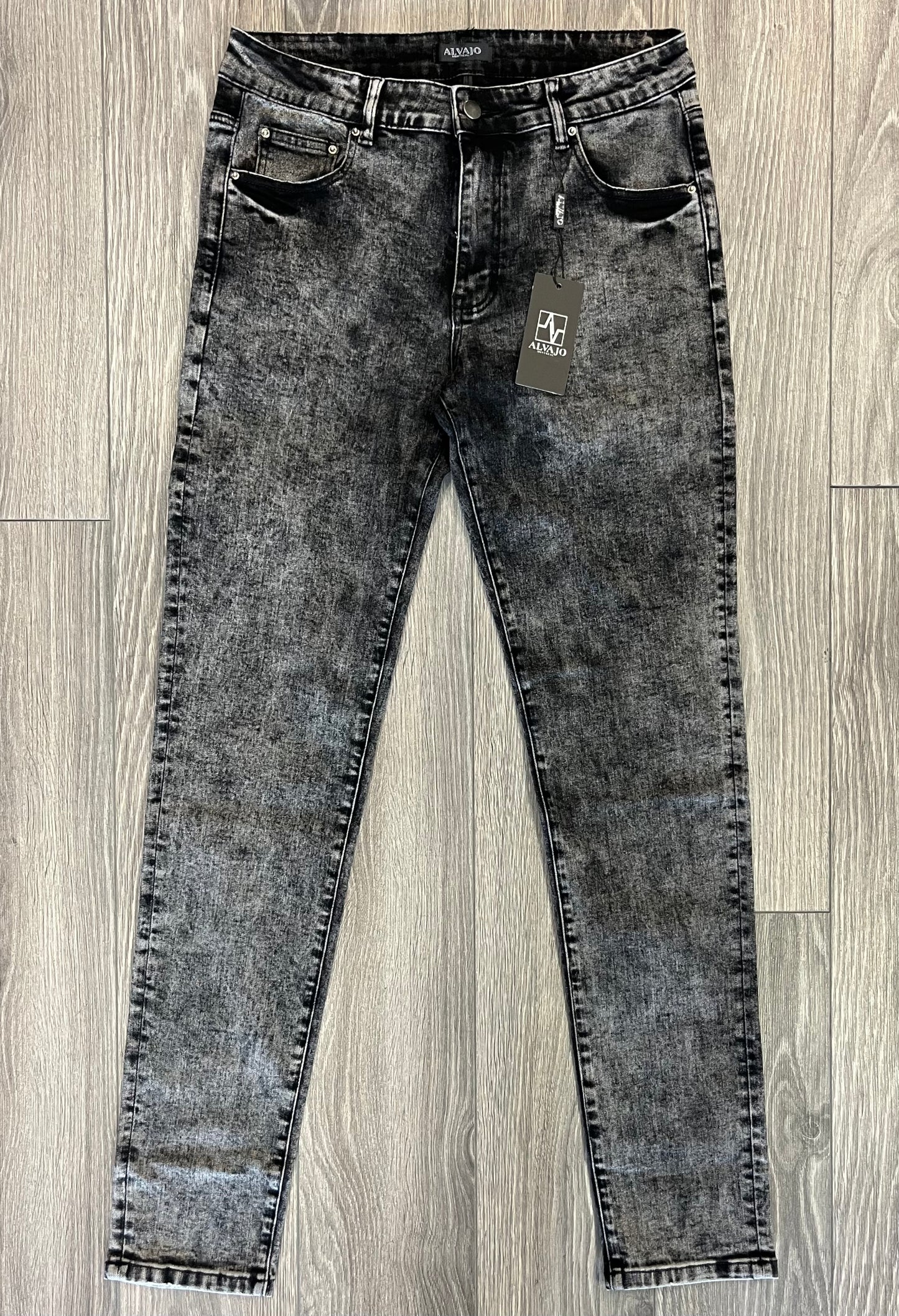 Vintage Grey Wash Denim