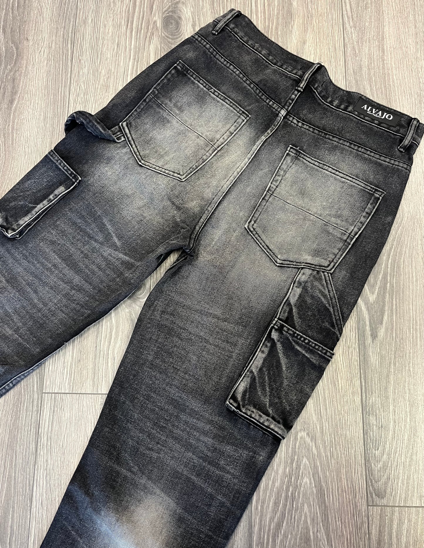 Grey Carpenter Baggy Denim