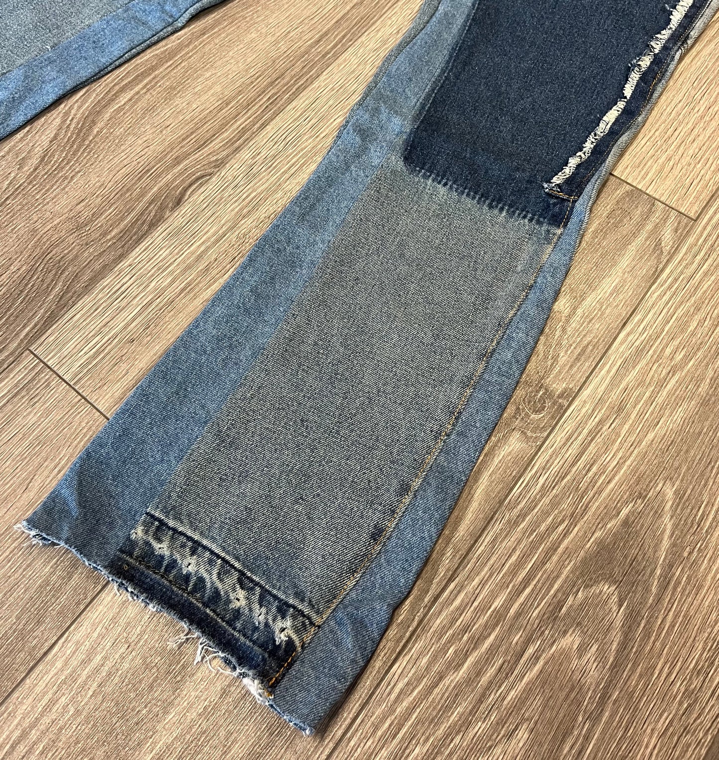 Blue Carpenter Flare Denim