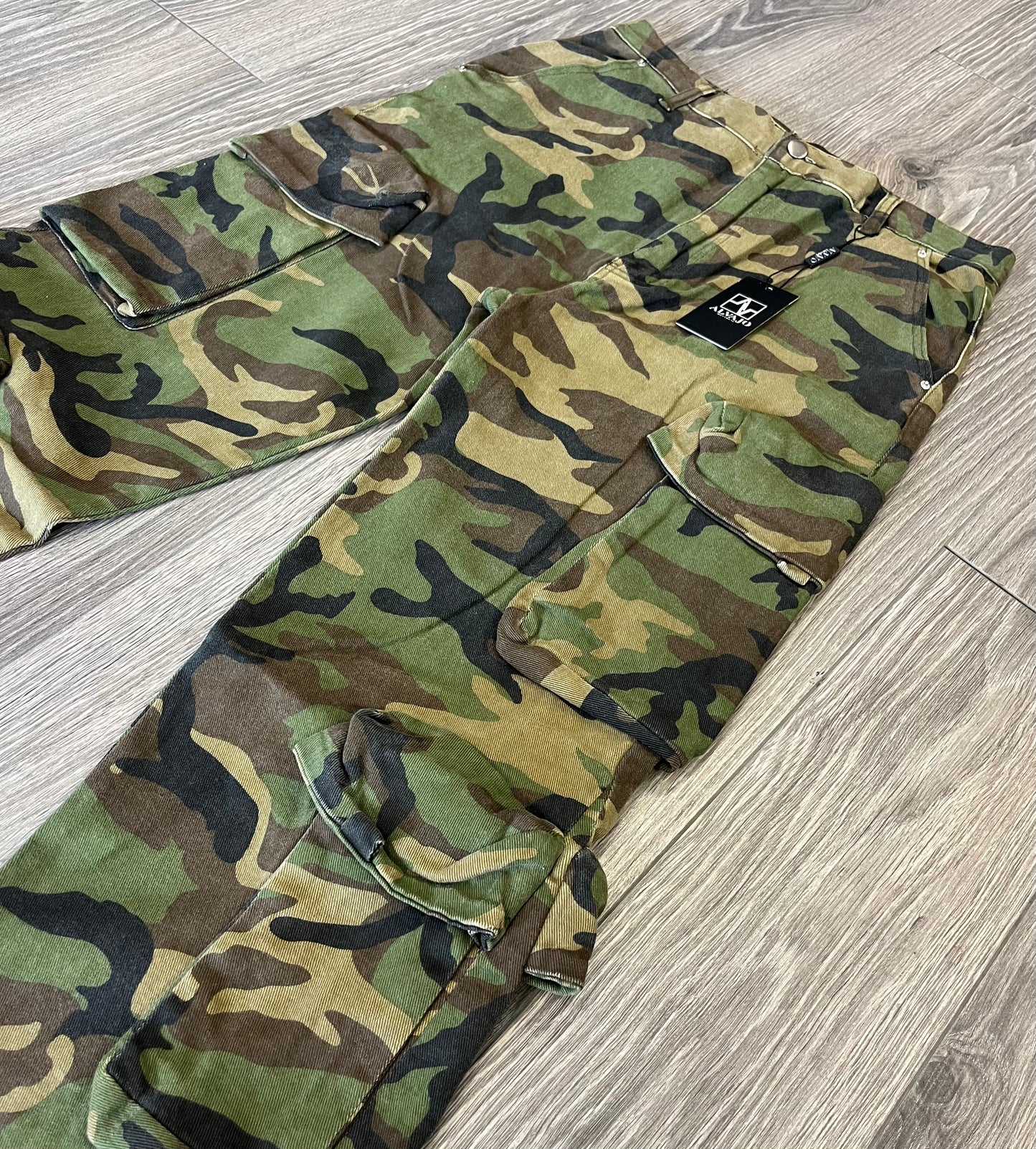 Camo Baggy Cargos