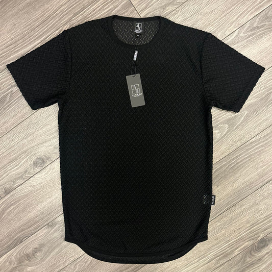 Black Braid Lace Tee