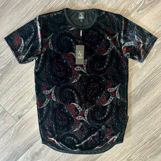 Velvet Paisley Tee