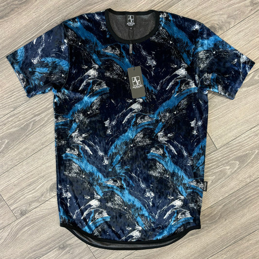 Blue Velvet Portrait Tee