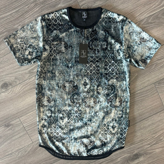 Velvet Patchwork Tee